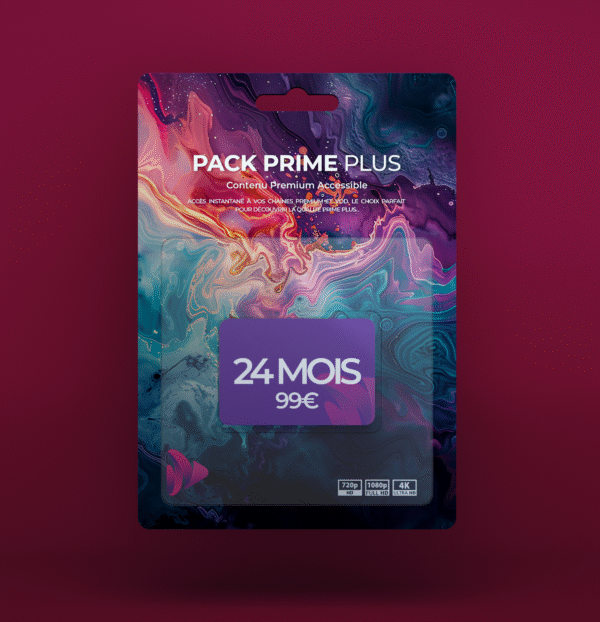 Prime Plus IPTV - 24 Month Premium Pack
